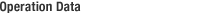 Operation Data