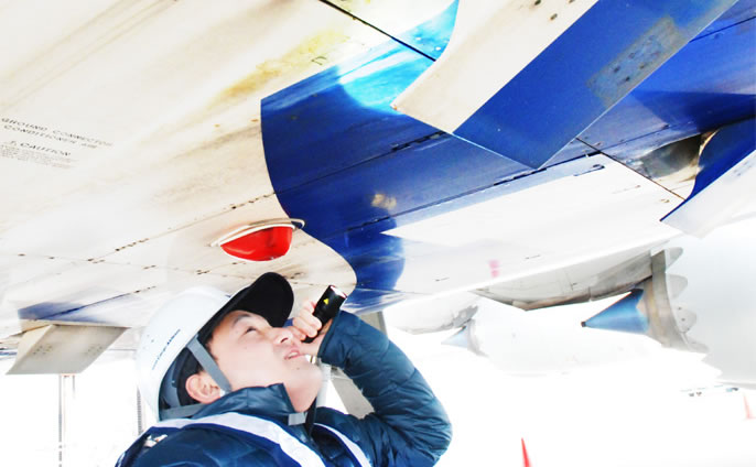 飛行機の安全を守る Ncaの仕事とは 仕事を知る Nca 日本貨物航空株式会社 新卒採用情報